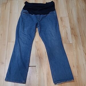 Liz Lange maternity women's size 16 blue jeans